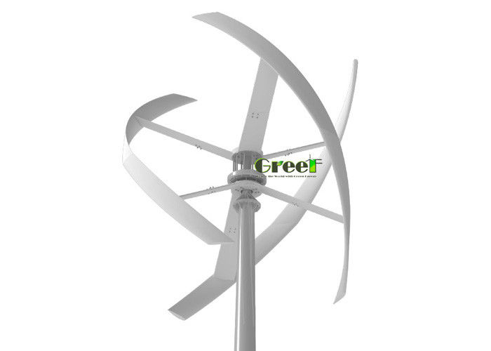 Vertical Roof Mounted Wind Turbine Rated Option Voltage 48V-500V
