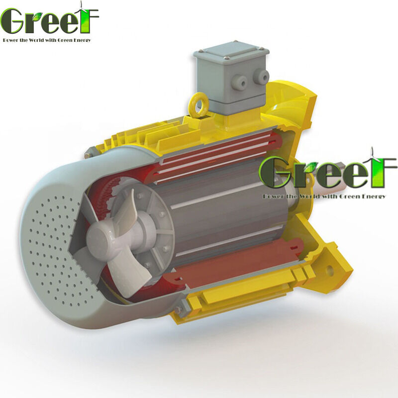 750w to 5Mw Brushless Permanent Magnet Motor Offering Speed Range 750 to 3000rpm Ideal for Energy Motor Systems and Drives