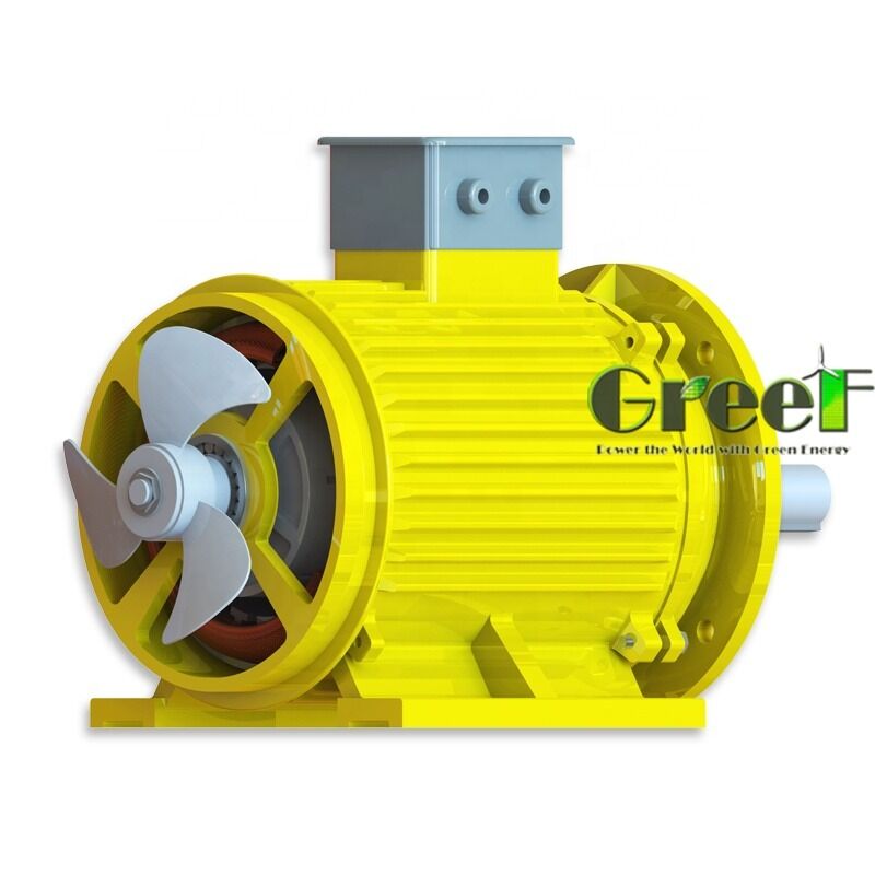 High Efficiency Permanent Magnet Motor with Max 120℃ Magnet Temperature and 100Mohm Min Insulating Resistance for Renewable Energy Systems