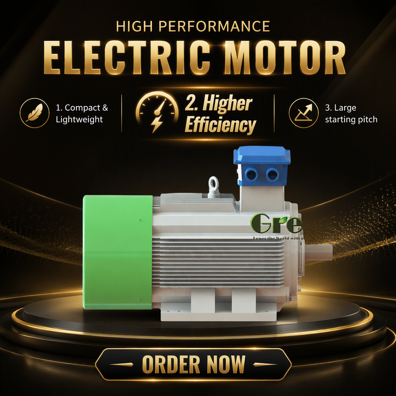Steel Core Permanent Magnet Generator with 12-1140V Rated Voltage, 500W-5000kW Power Range, and Cast Iron Shell
