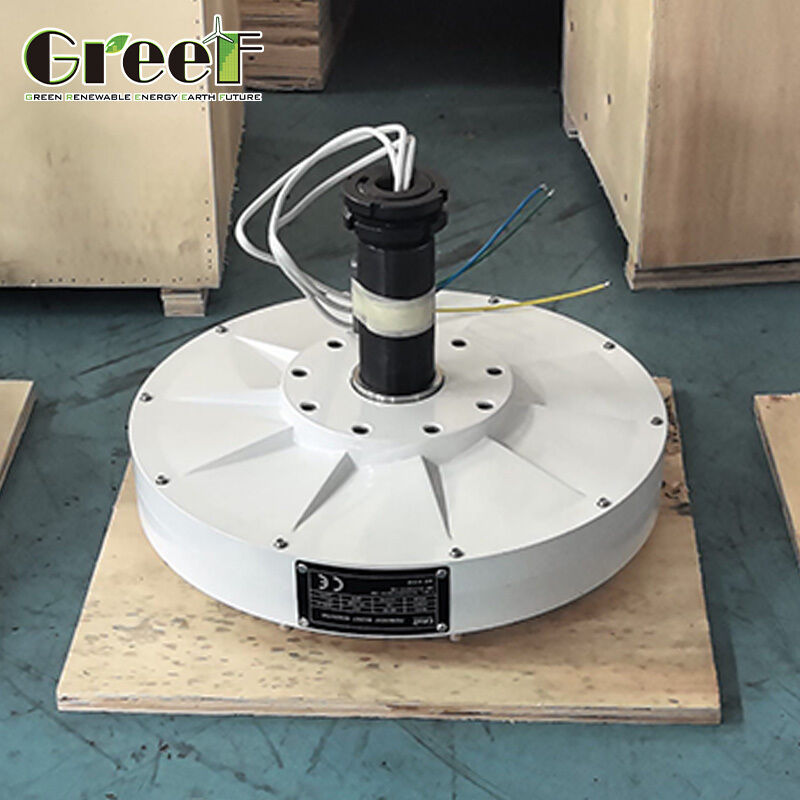 8X Life Durable Structure Coreless Permanent Magnet Generator with Low Start Torque <0.1 N.M and Above 85% Efficiency