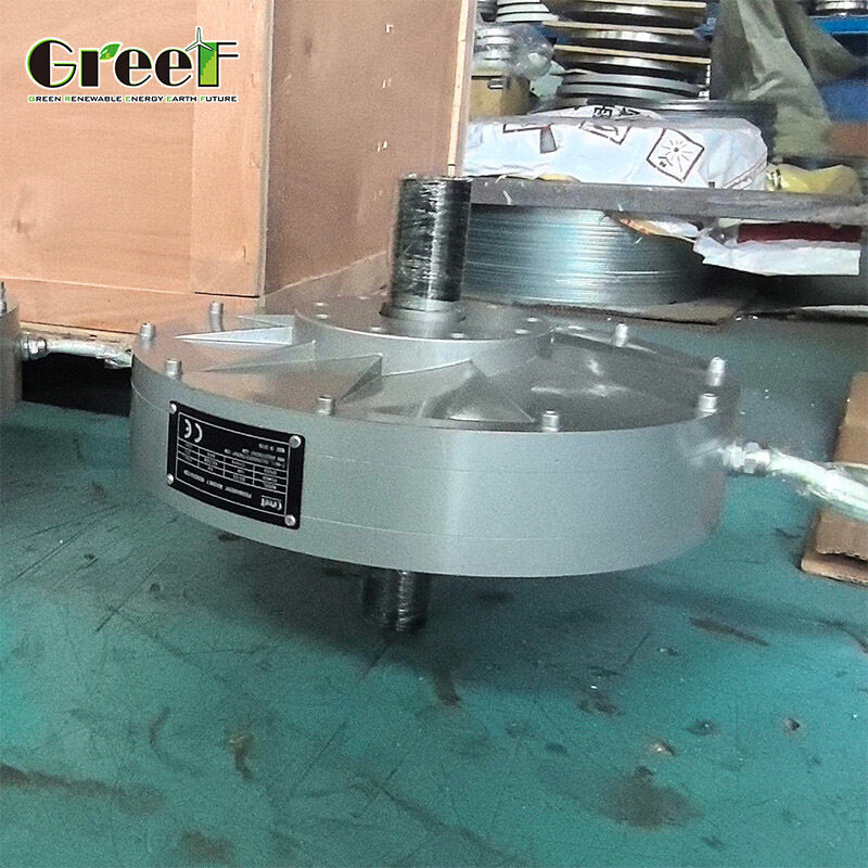 Gearless Direct Drive Coreless Permanent Magnet Generator with Low Start Torque <0.1N.M and Above 85% Efficiency
