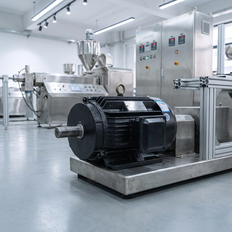 Constant Torque 100-3000 rpm Permanent Magnet Synchronous Motor 380V with 5.5kW to 110kW Power Range