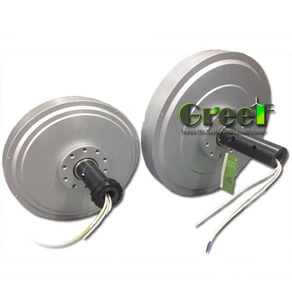 Low Start Torque High Efficiency Coreless Permanent Magnet Generator with Maintenance-Free Design for Wind Power