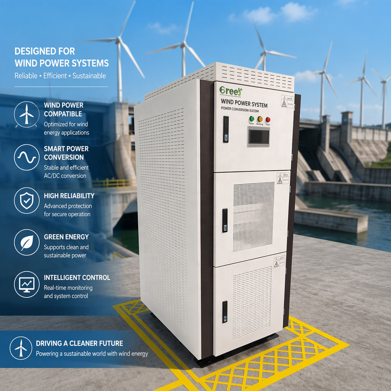 50 or 60 Hertz Rated Grid Frequency On Grid Controller with Touch Screen Display and Overcurrent Protection Generator Hybrid Converter