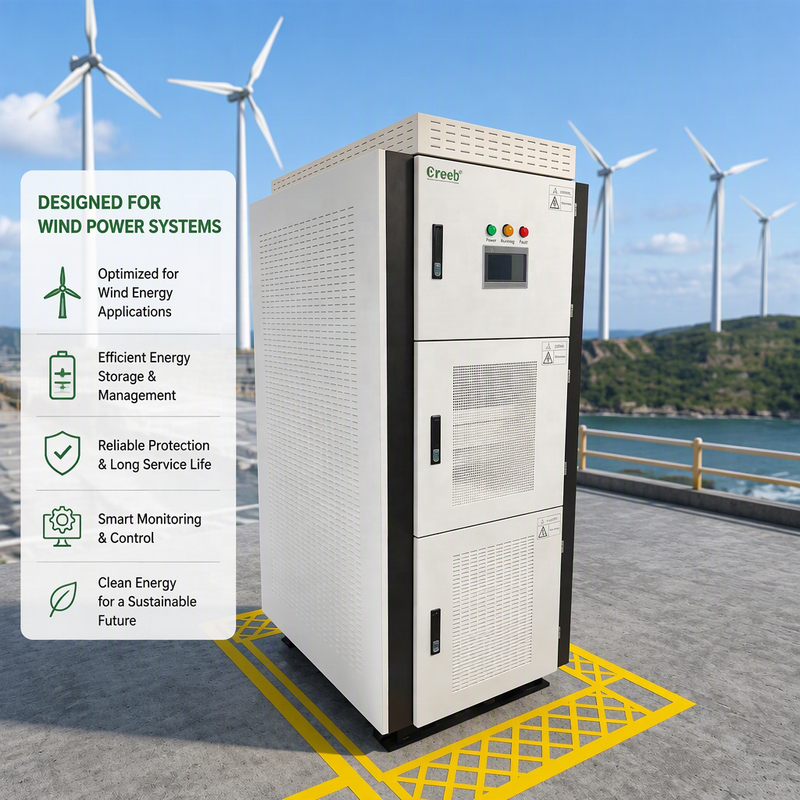 100KW-1000KW Rated Power On Grid Controller Generator Hybrid Converter with 50/60Hz Rated Grid Frequency and RS485 USB GPRS WIFI Ethernet Communication