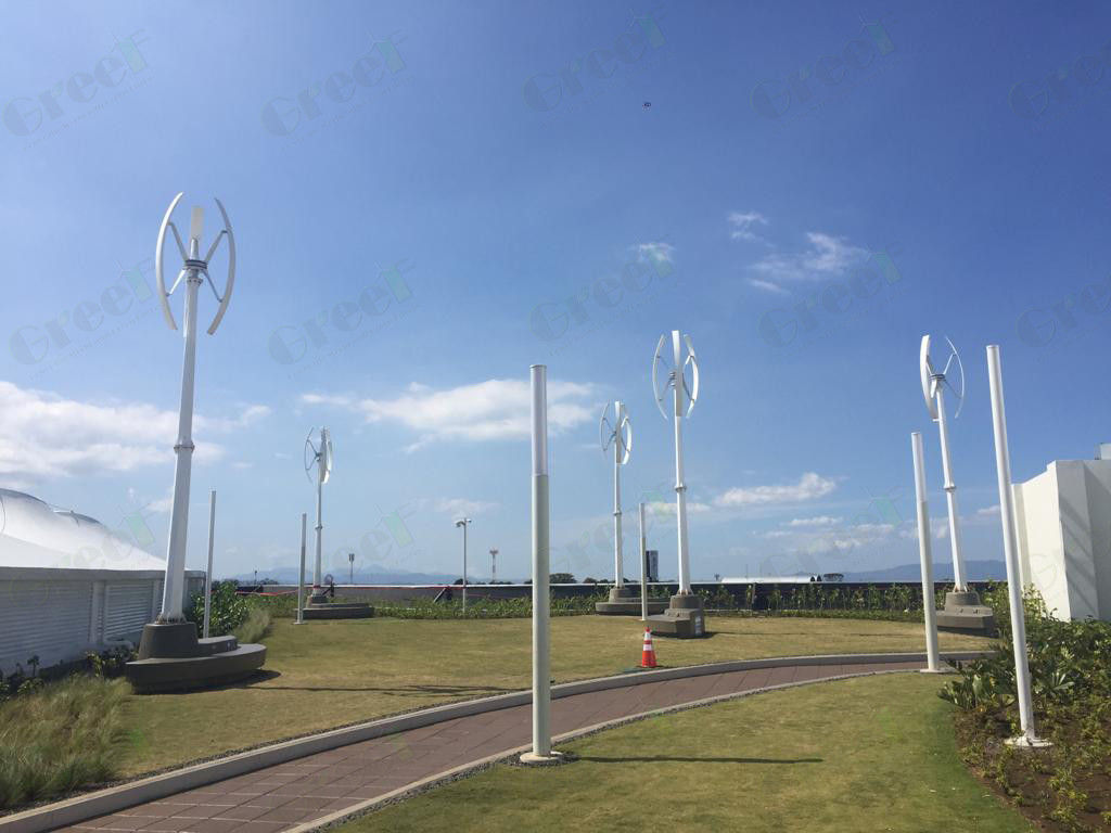 2.3M Upward Flow Wind Turbine 160RRM Rated Rotor Speed For Renewable Energy