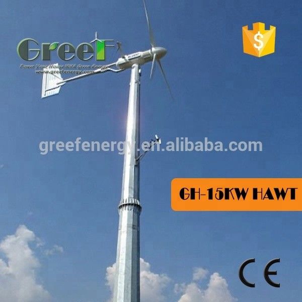 Home Low Speed Off Grid On Grid Pitch Wind Turbine Generator Wind Mill Fan 10KW