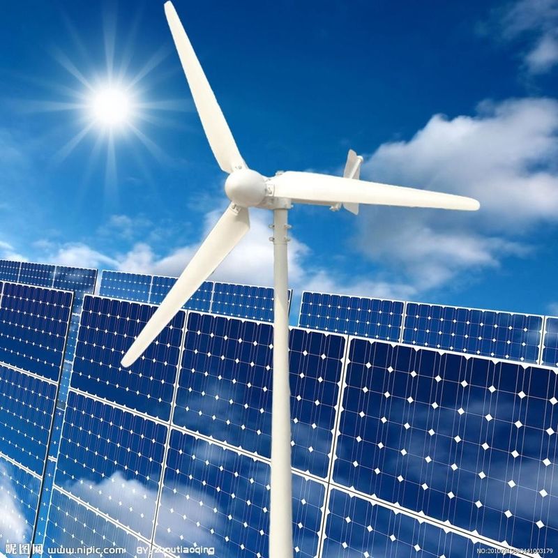 Home Low Speed Off Grid On Grid Pitch Wind Turbine Generator Wind Mill Fan 10KW