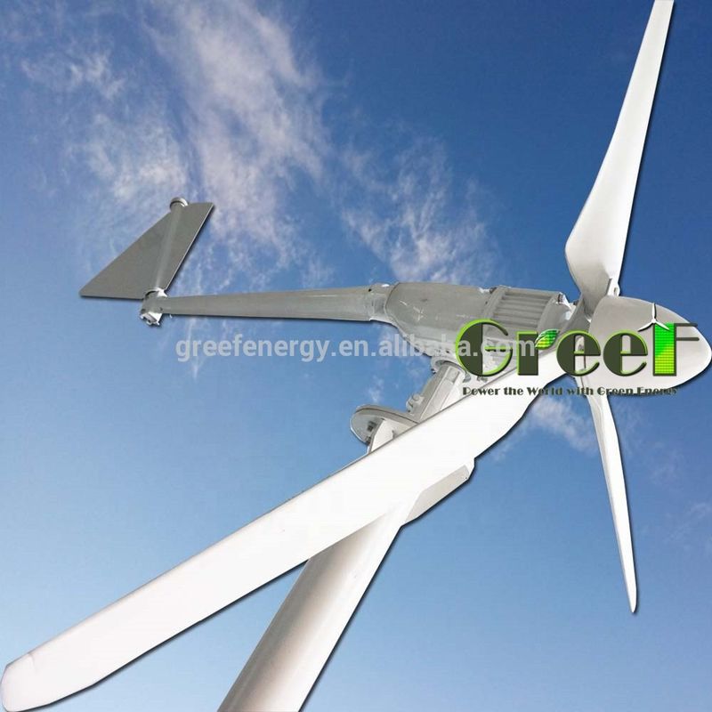 10KW Household Rooftop Solar Hybrid Wind Generator Turbine With On Grid System