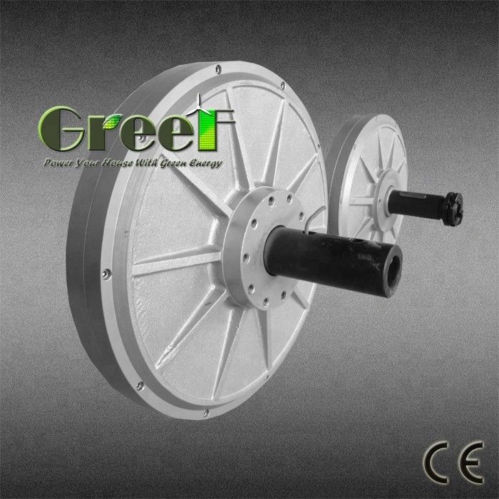 2kw Coreless Disk Permanent Magnet Generator 3 Phase Electricity Generation