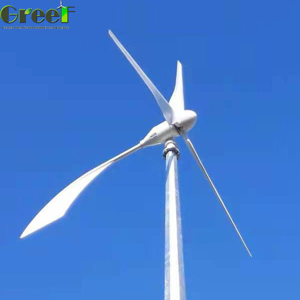 On/Off Grid Energy Horizontal Axis Wind Turbine 1KW 5KW For Home Farm