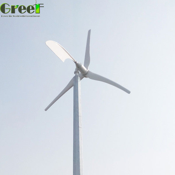 HAWT On Grid 5kW Horizontal Axis Wind Turbine For Telecom Sites