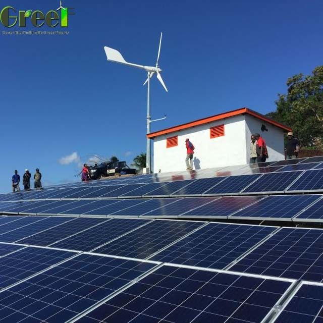 Low Start Wind Speed Single Phase Solar Wind Hybrid System Wind Generator 3KW