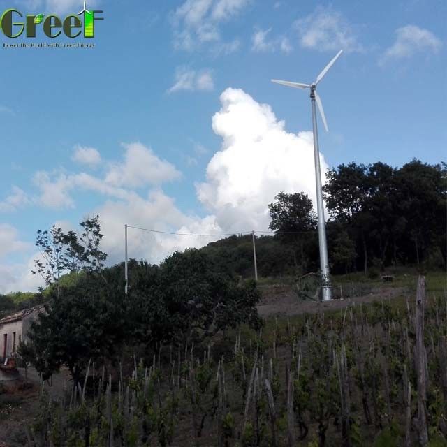 Easy Installation Electric Wind Turbine System Low Rpm 20kw For Home
