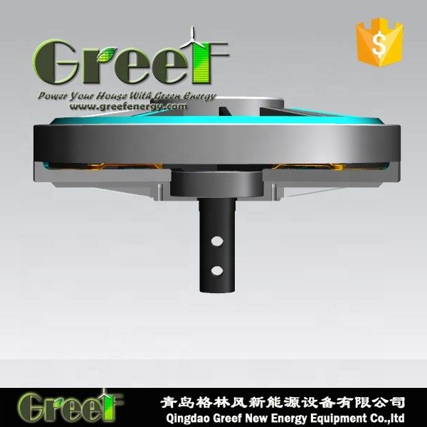Low Start Torque Coreless Permanent Magnet Generator 10KW 100 RPM