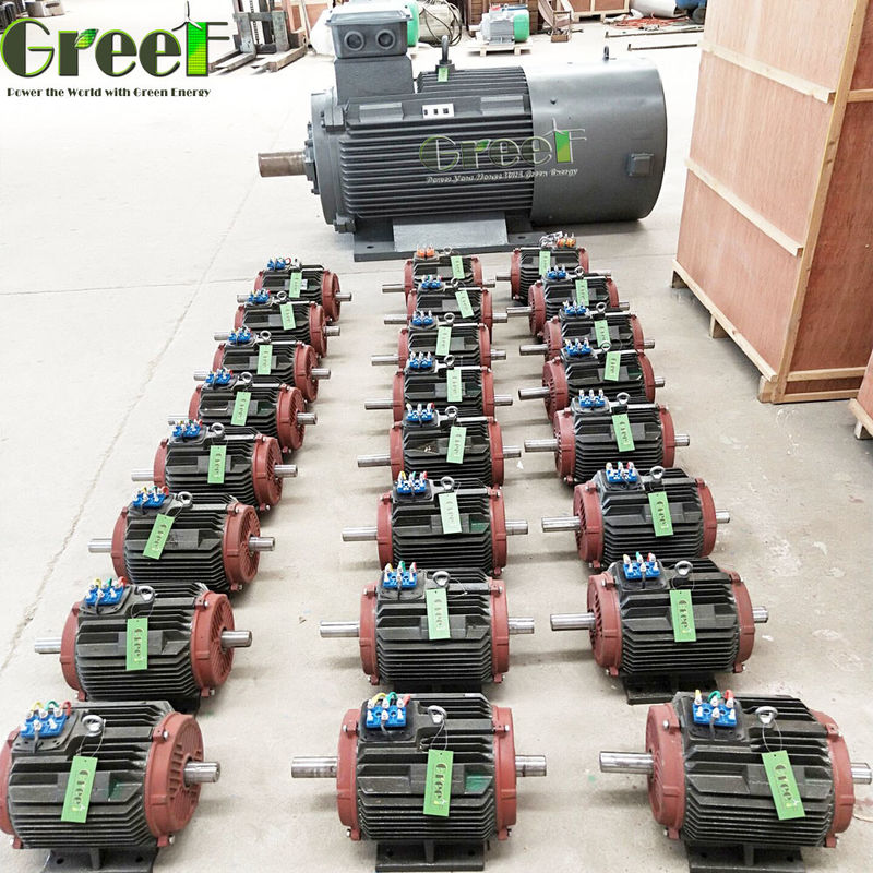 Low Rpm Permanent Magnet Synchronous Generator 20kw With Ac 3 Phase Output