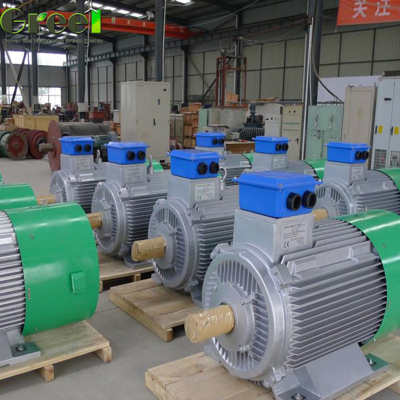3kW Axial Flux Coerless Low RPM Permanent Magnet Alternator For Vertical Wind Turbine