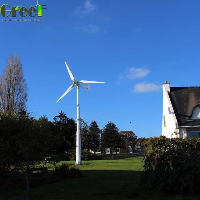 5kw Pitch Control Wind Power Generators With Off Grid / On Grid System