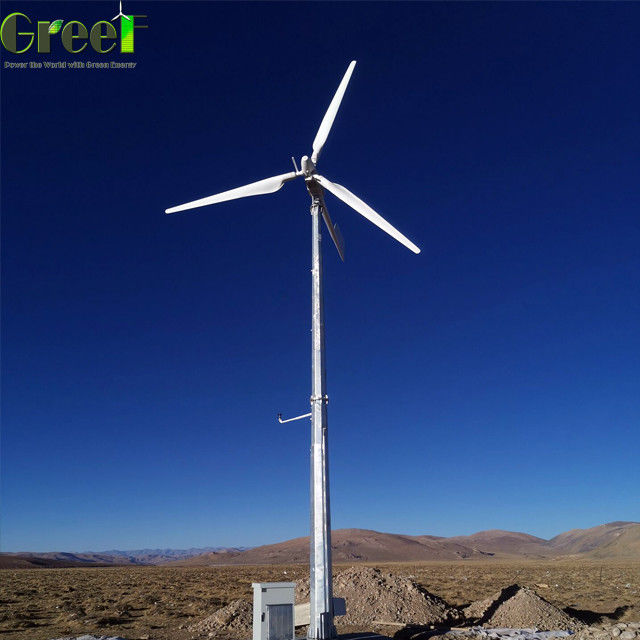 Horizontal Pitch Control Wind Turbine Generator 30kw IP54 For Electricity Generation