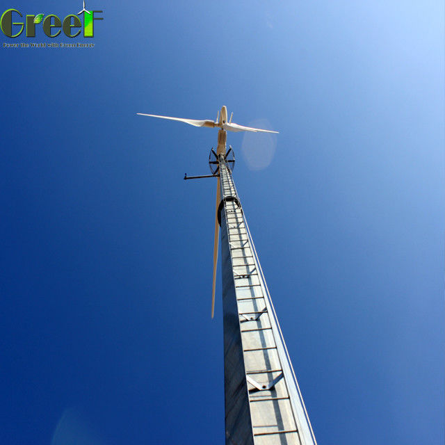 Horizontal Pitch Control Wind Turbine Generator 30kw IP54 For Electricity Generation