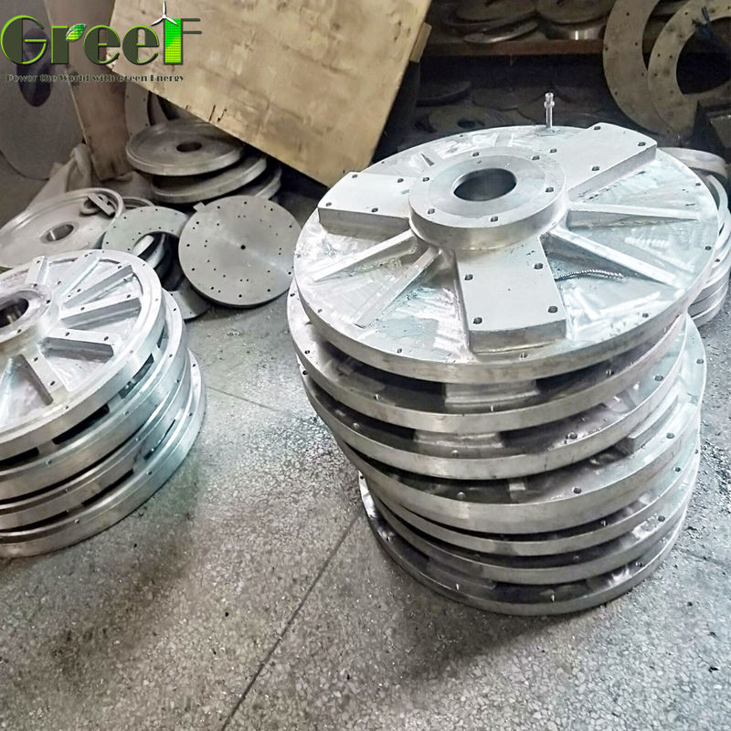 3kva Permanent Magnet Generator Alternator For Wind Turbine , Low Rpm Ac Generator