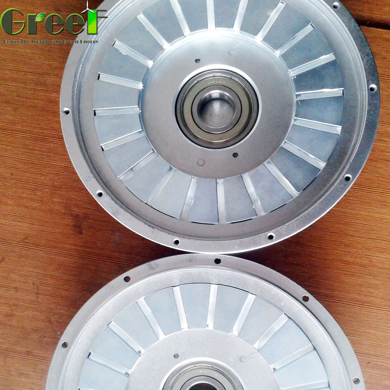 3kva Permanent Magnet Generator Alternator For Wind Turbine , Low Rpm Ac Generator