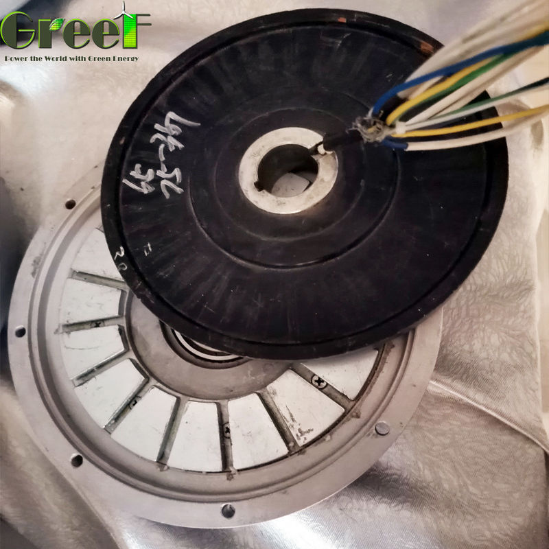 1KW 10KW Coreless Permanent Magnet Generator Axial Flux Magnetic Generator