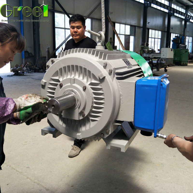 Horizontal Axis Coreless Permanent Magnet Generator 15% Energy Saving