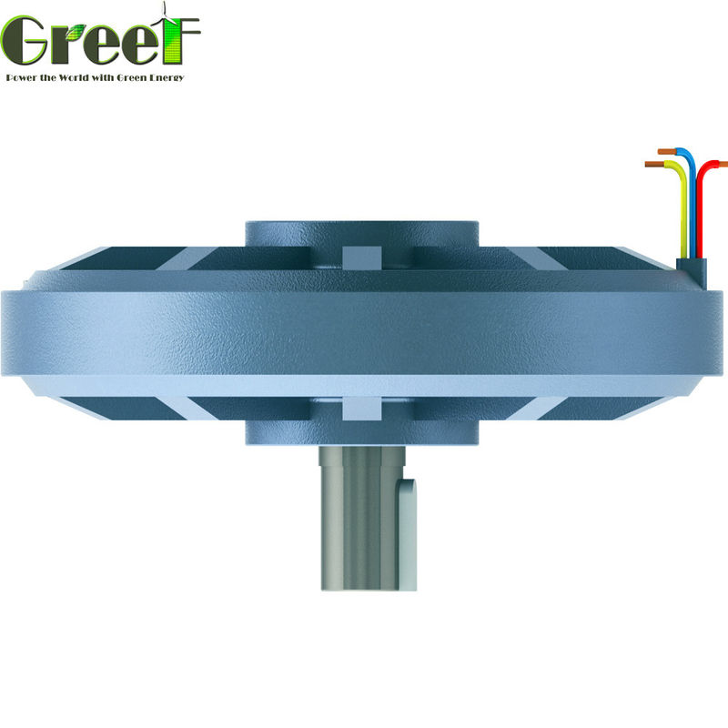 Coreless Disk Permanent Magnet Generator With Low Noise & High Efficiency