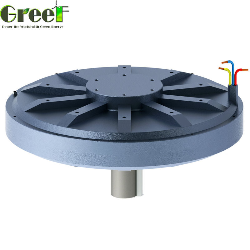 Coreless Disk Permanent Magnet Generator With Low Noise & High Efficiency