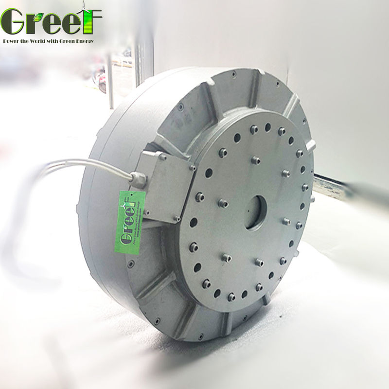 Coreless Axial Flux Permanent Magnet Generator 1kw 2kw For Vertical Wind Turbine