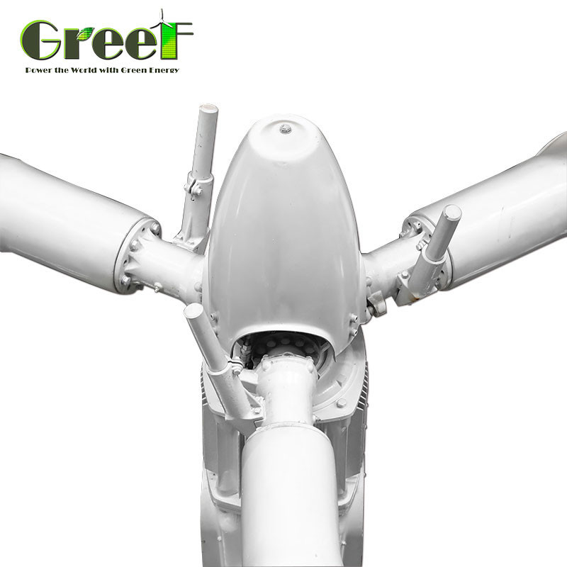 10kw Rooftop Pitch Control Wind Power Generators With Off Grid / On Grid System