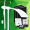 1KW High Output On Grid Hybrid Solar Wind Turbine Generator System