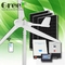 3KW Solar Hybrid Off-Grid Horizontal Wind Turbine For Home Electricity