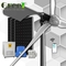 Rooftop High Efficiency Horizontal Wind Turbine Generator Solar Hybrid System 5KW