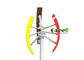 Aluminum Alloy Roof Mounted 2kw Vertical Wind Turbine