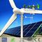 3KW 3 Phase AC Solar Wind Turbine Power Hybrid Off And On Grid System