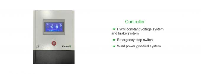 10kw 5kw Solar Wind Hybrid System Pitch Control Wind Turbine